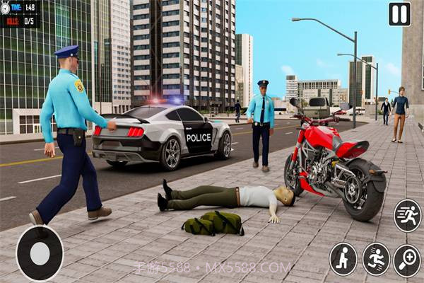 警车特技司机3d截图1 警车特技司机3d截图1