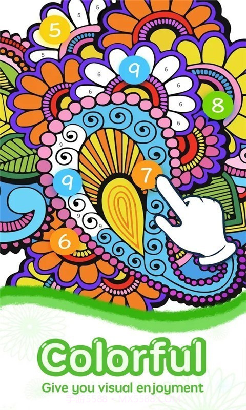 秘密花园暖暖涂色最新版截图2 秘密花园暖暖涂色最新版截图2