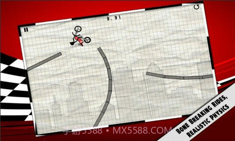 特技摩托车(Stick Stunt Biker)截图2