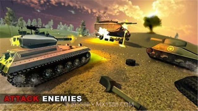 突击坦克军事行动截图2
