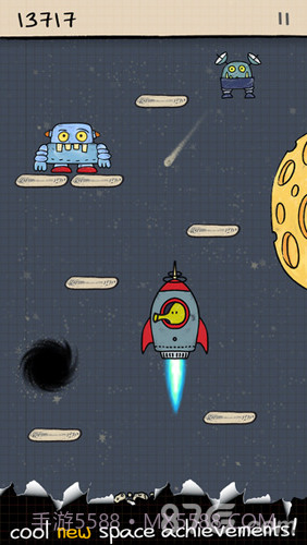 涂鸦跳跃十周年纪念手机版截图4 涂鸦跳跃十周年纪念手机版截图4