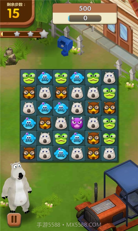 倒霉熊消除历险记截图5 倒霉熊消除历险记截图5