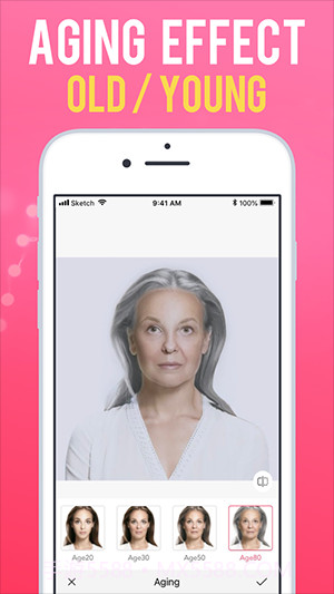 面部老化相机截图2 面部老化相机截图2