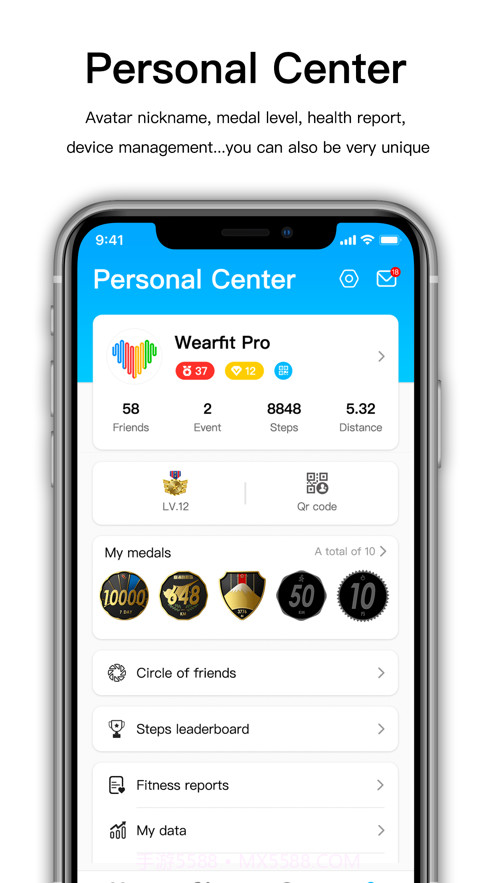 wearfitpro表盘截图1 wearfitpro表盘截图1