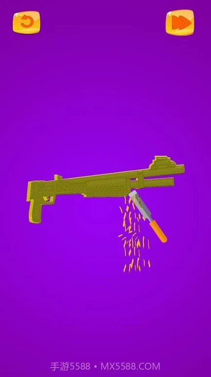 枪木车削3D截图2