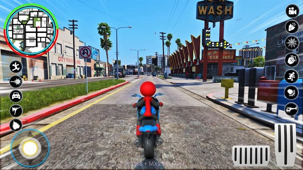 火柴人绳索蜘蛛侠截图3