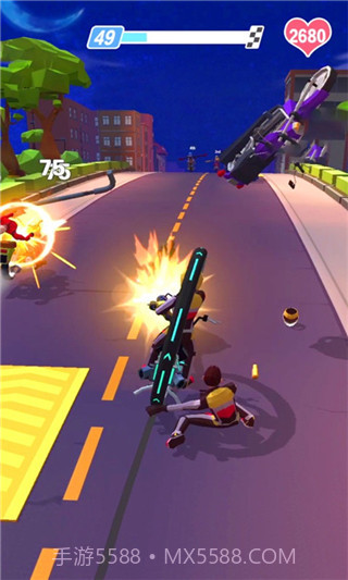 暴力摩托飞车v1.0.13截图1