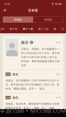 藤云家谱截图2 藤云家谱截图2