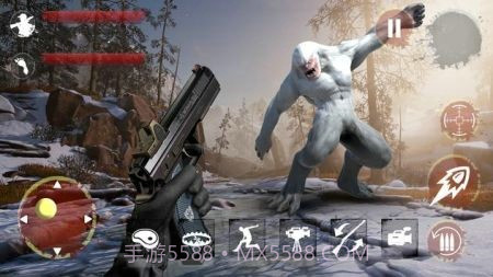 大脚雪人冬季狩猎截图1