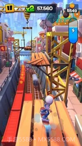 地铁跑酷哈尔滨版(Subway Surf)截图1 地铁跑酷哈尔滨版(Subway Surf)截图1