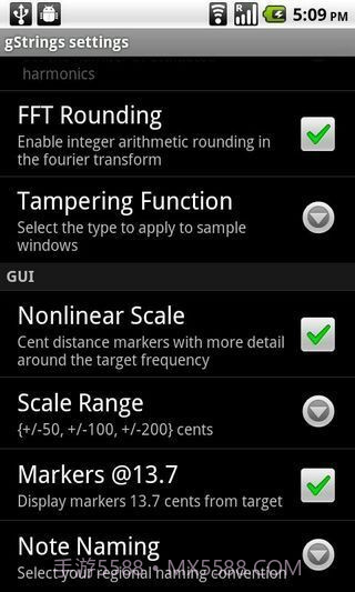 gStrings调音器截图2
