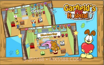 加菲猫宠物医院无限金币版截图3 加菲猫宠物医院无限金币版截图3