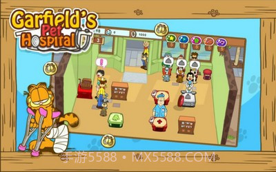 加菲猫宠物医院无限金币版截图4 加菲猫宠物医院无限金币版截图4