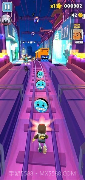 地铁跑酷EURFEX菜单截图3