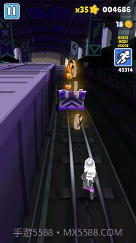 地铁跑酷全牛犇犇计划版截图1 地铁跑酷全牛犇犇计划版截图1