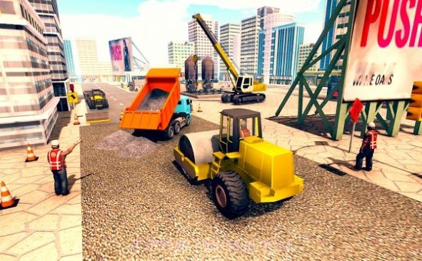 真正的城市建设者公路建设模拟器2021截图2 真正的城市建设者公路建设模拟器2021截图2