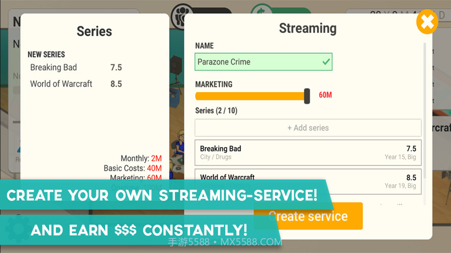 Series Makers Tycoon截图3 Series Makers Tycoon截图3