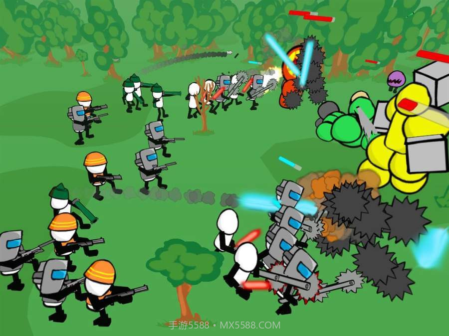 火柴人枪战模拟器999金截图2 火柴人枪战模拟器999金截图2
