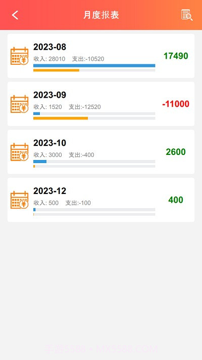 默然记账助手截图5 默然记账助手截图5