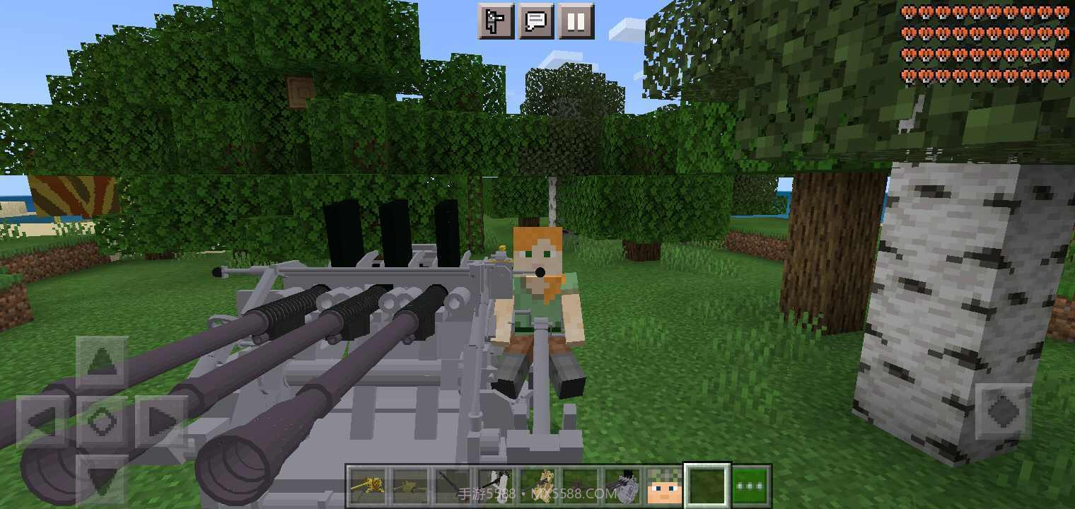 我的世界重武器军事模组截图3 我的世界重武器军事模组截图3