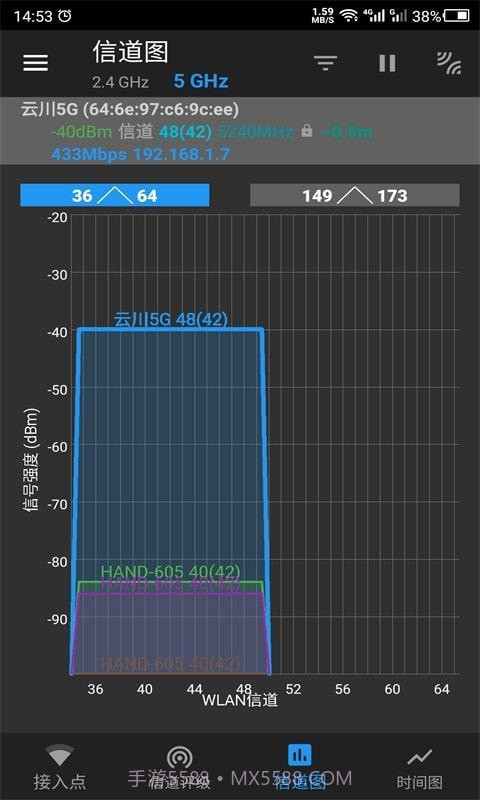 云川WiFi分析仪截图3
