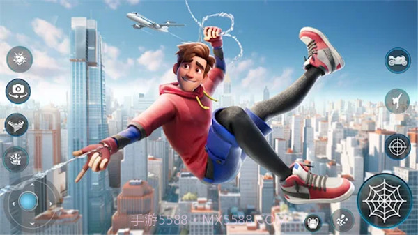 战斗英雄蜘蛛侠3D截图3