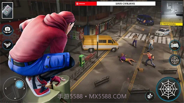 战斗英雄蜘蛛侠3D截图1