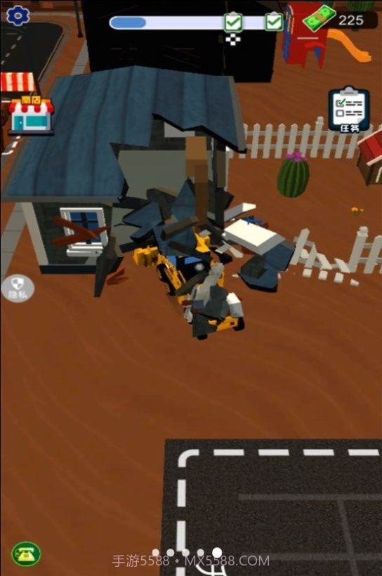 挖掘机城市工程截图3