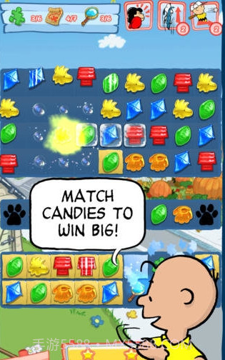 史努比糖果侦探手机版截图3