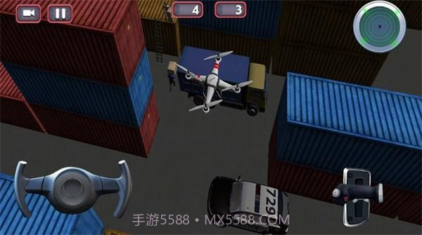 无人机遥控模拟截图2