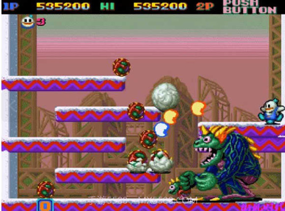 雪人兄弟经典版截图1 雪人兄弟经典版截图1