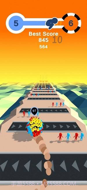 人群滚球Roll Human截图1