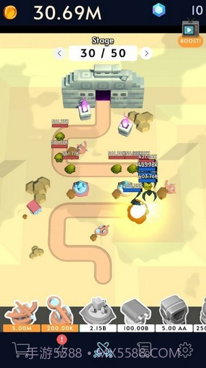 闲置防御塔截图1