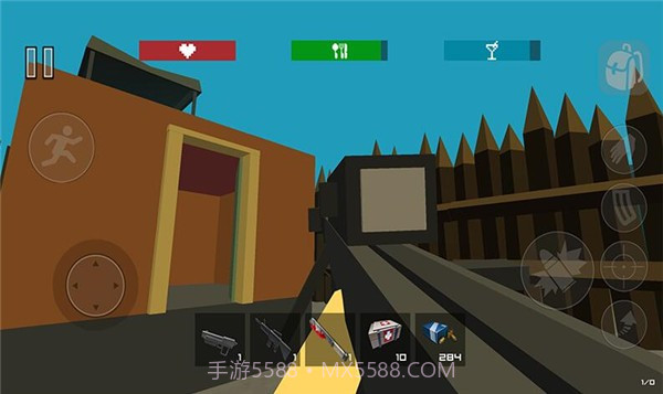 僵尸的像素枪2截图1 僵尸的像素枪2截图1