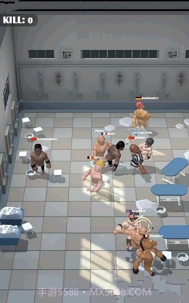 肌肉男更衣室战争截图1