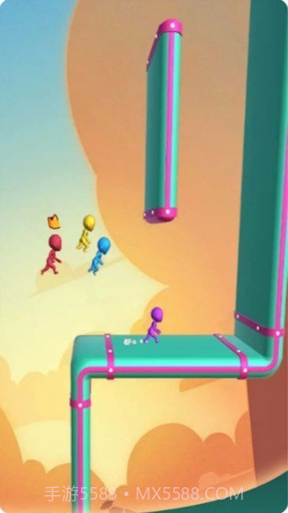 火柴人搭桥竞技截图1