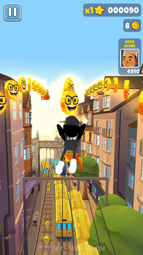 地铁跑酷萝卜伟定制版本截图5