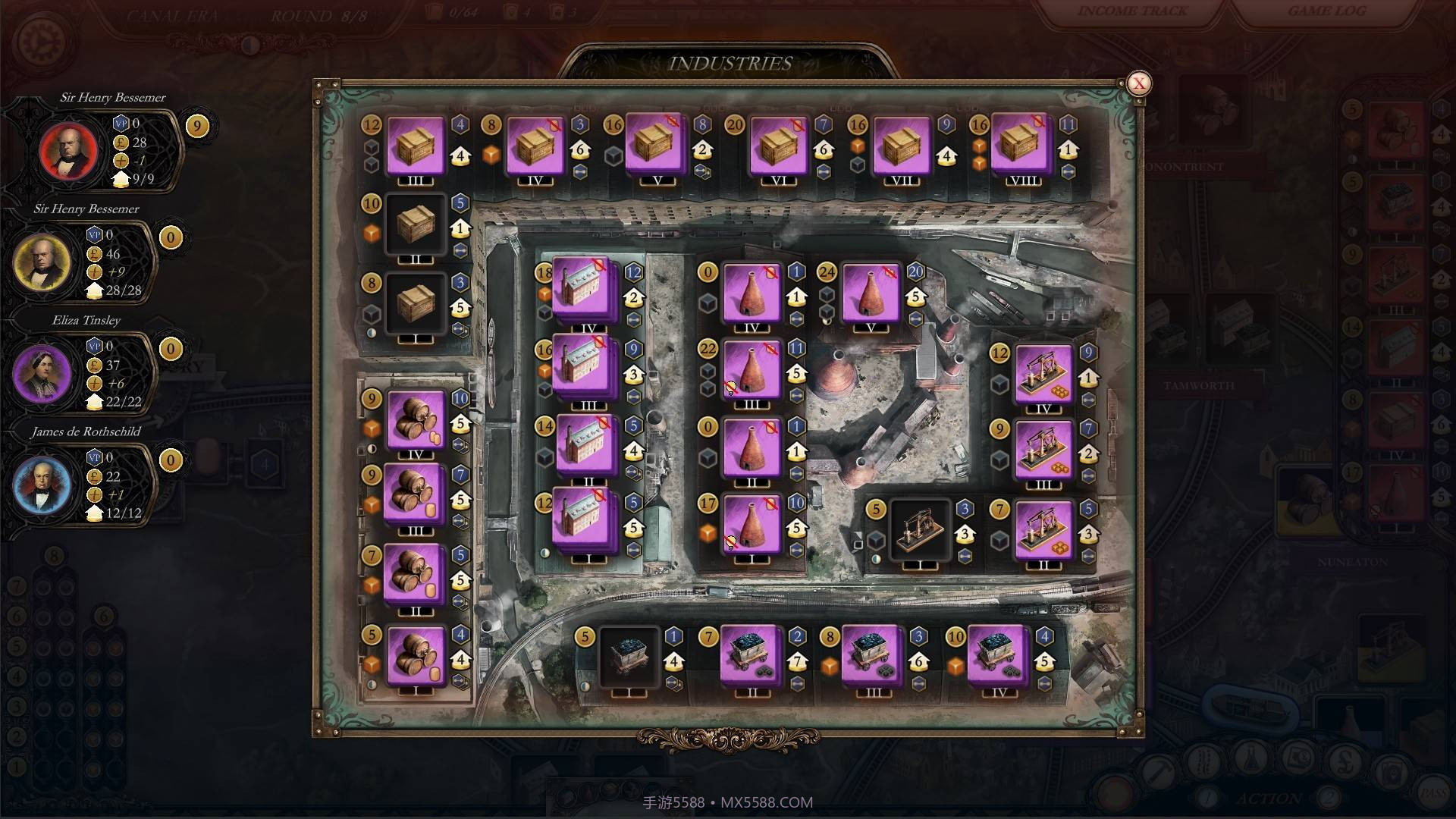 工业革命：伯明翰Brass:Birmingham手机版截图3