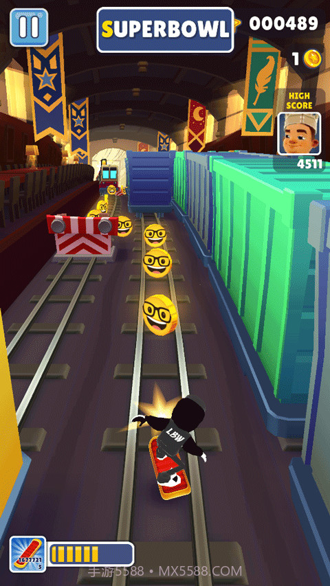 地铁跑酷萝卜伟定制版本截图2