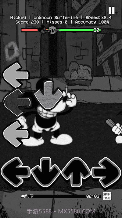 周五夜放克黑白米老鼠模组截图1