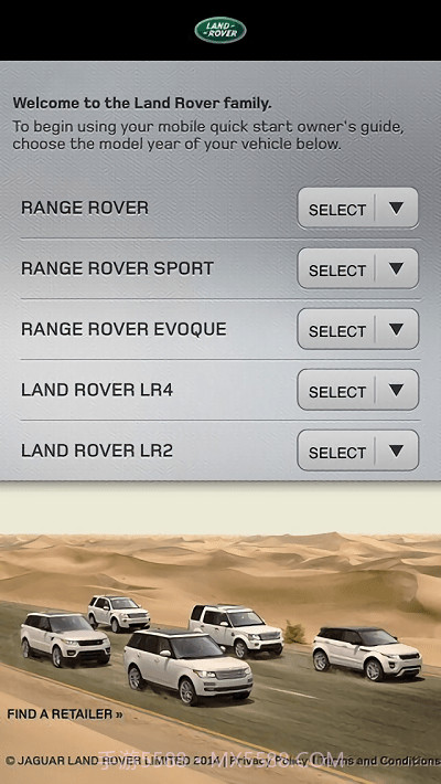 路虎操作指南截图1