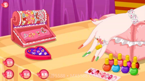 情人节美甲截图1