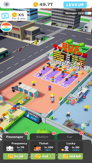 闲置巴士大亨无限钻石截图3 闲置巴士大亨无限钻石截图3