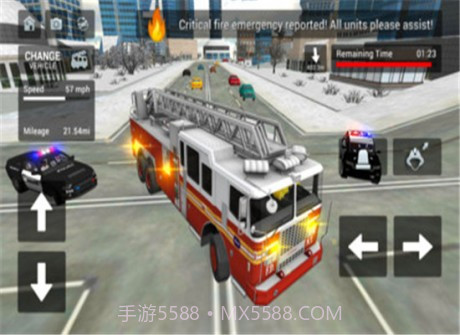 911救援消防车截图3