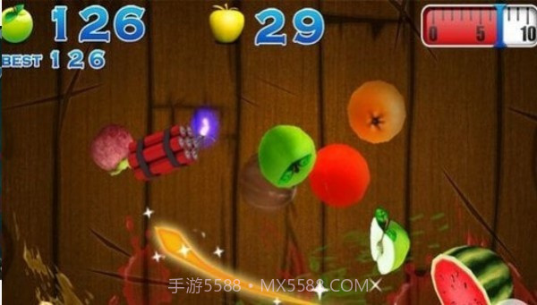 水果斜切截图2