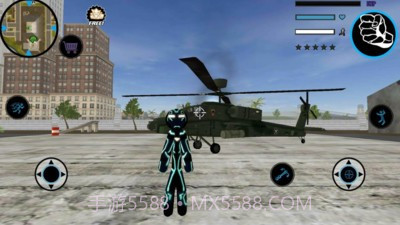 火柴人绳索霓虹英雄截图1