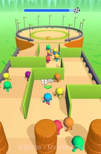 豆豆人淘汰赛截图3 豆豆人淘汰赛截图3