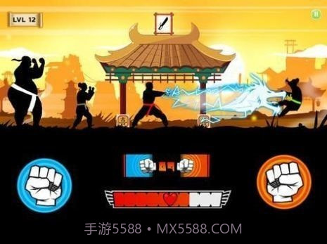 影子空手道大师战斗截图1