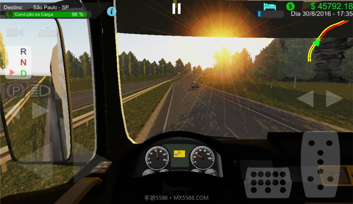 重型大卡车模拟驾驶截图2