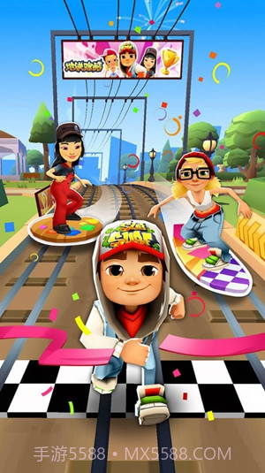 地铁跑酷自选地图版截图1